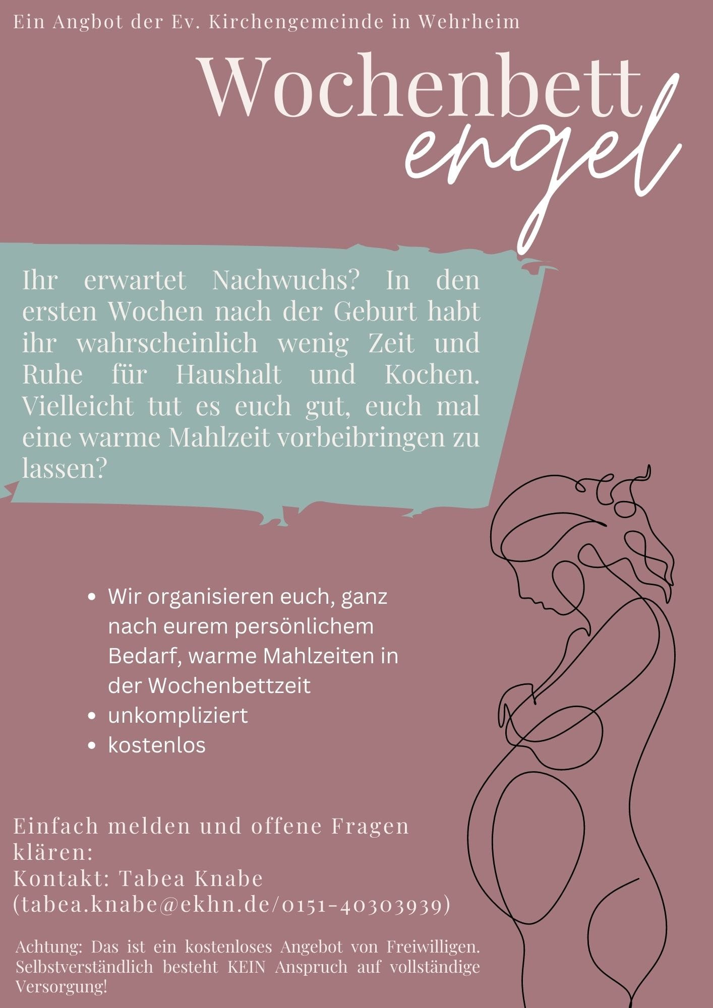 Wochenbettengel
