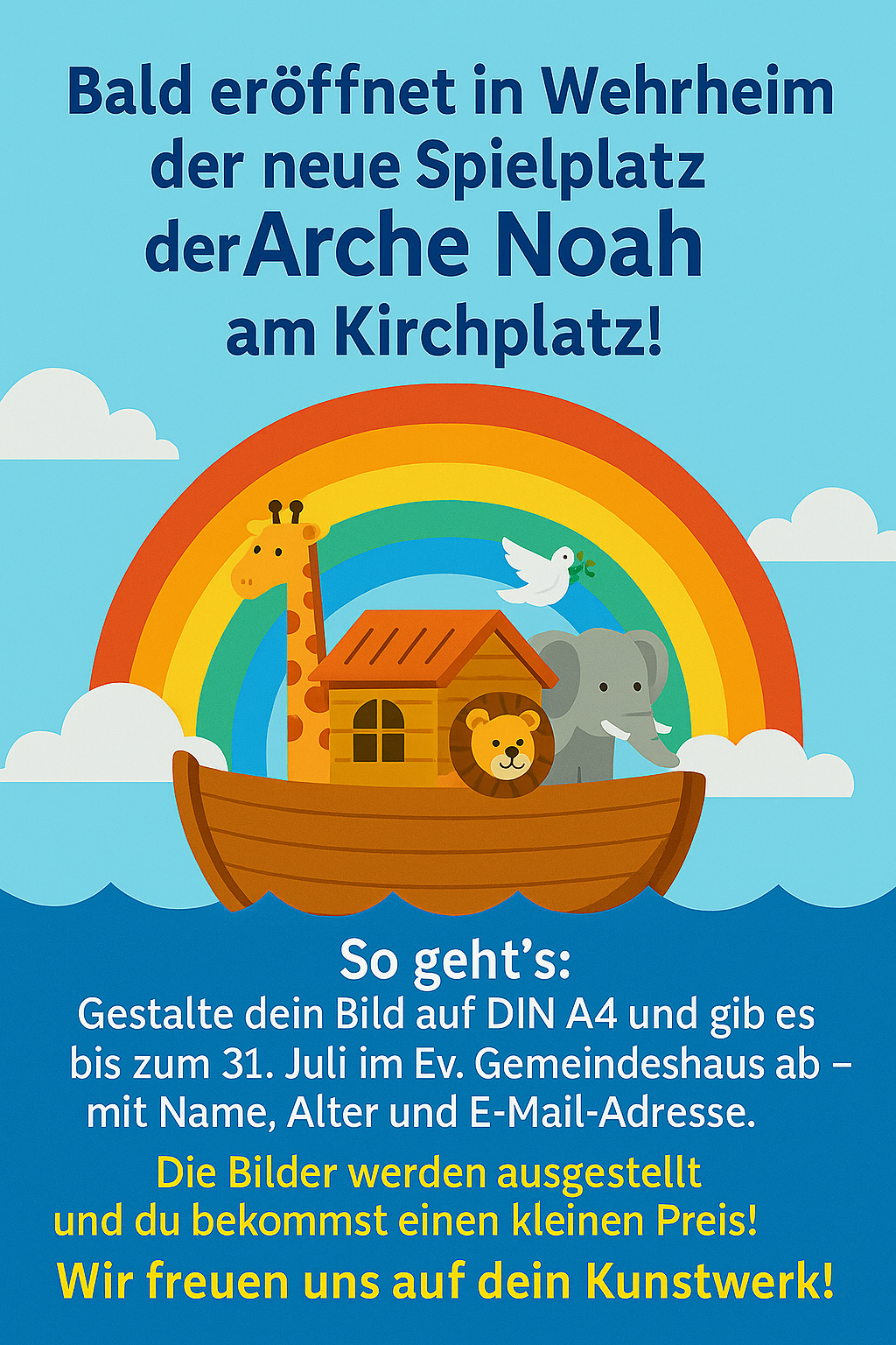 Malaktion „Arche Noah Spielplatz“